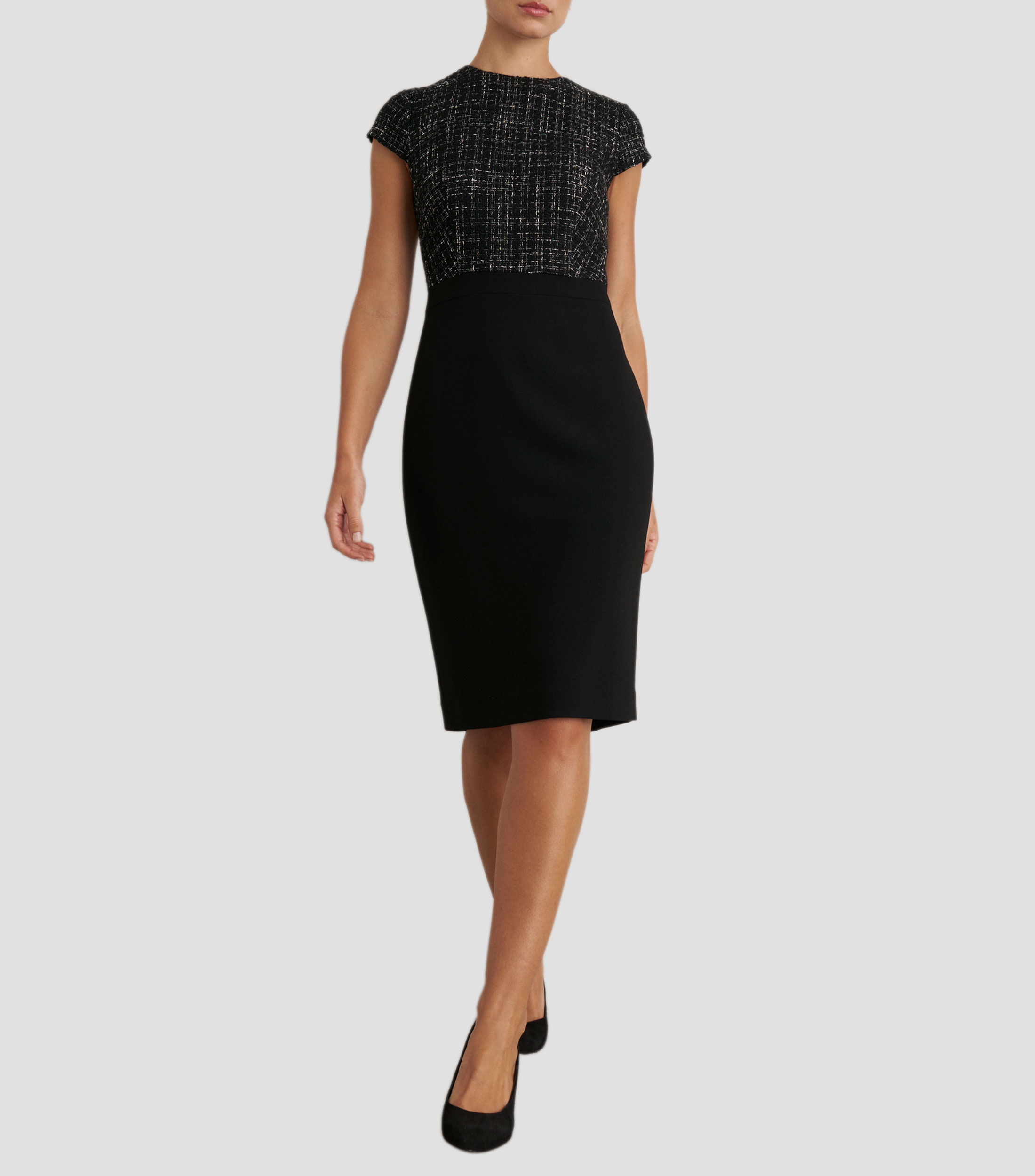 Vestido midi jaspeado Esme Mujer
